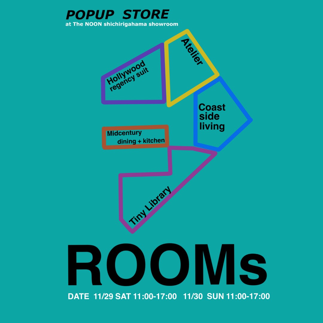 ❒ROOMs❒　pop up event　　